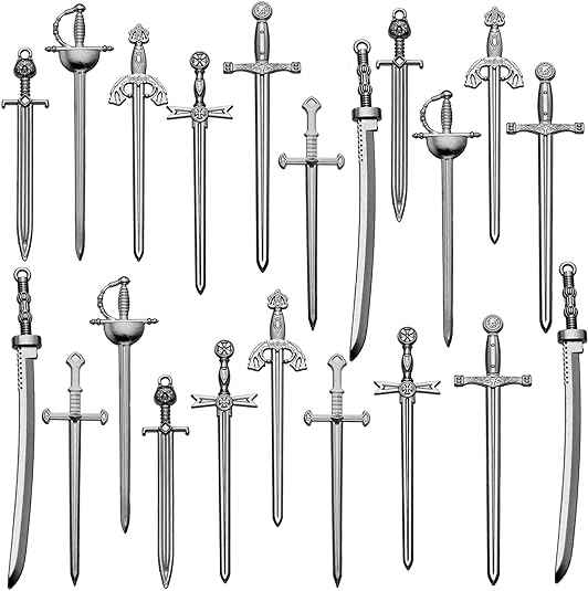 Antique Swords Knife Bookmarks 21 Pack - TTpen