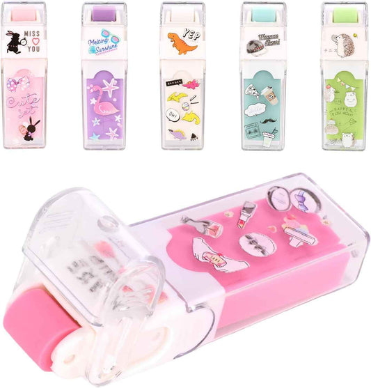 6PCS Cute Animals Pencil Erasers for Kids - TTpen