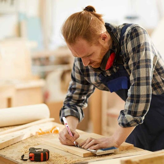 24Pcs Deep Hole Marker Pens 20mm Deep Drill Hole Long Nib Marker - TTpen