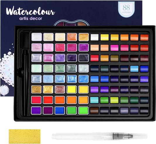 88 Color Watercolor Paint Set - TTpen