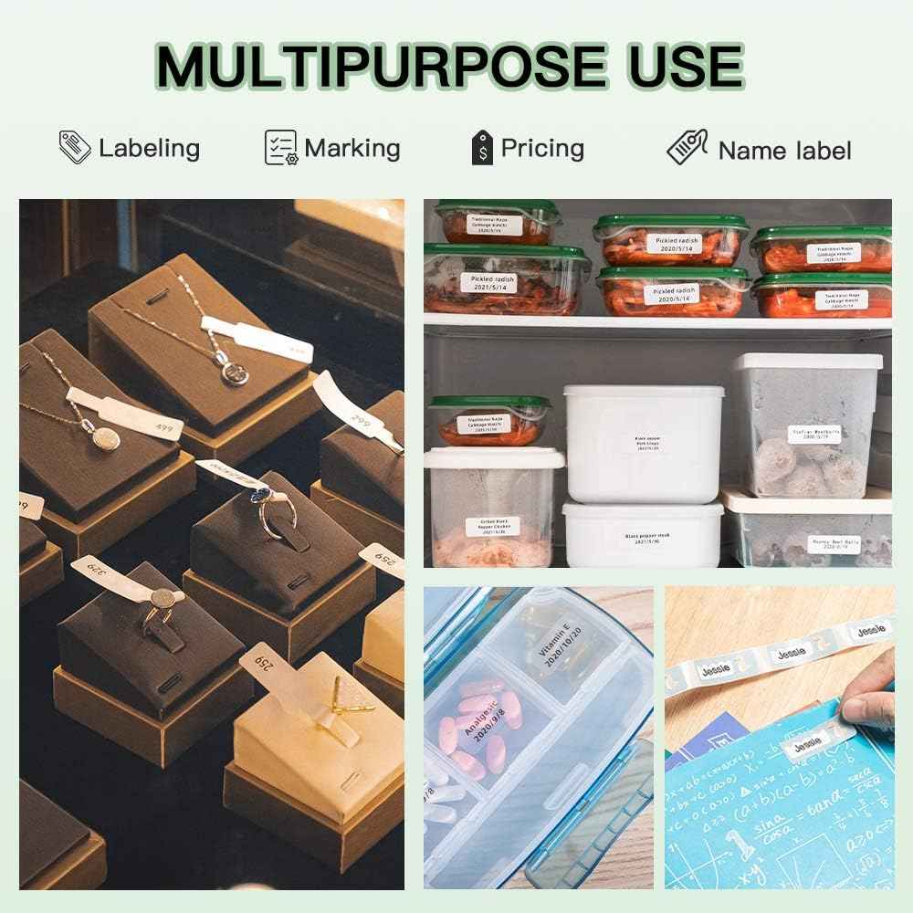 Phomemo D30 Adhesive White Circle Label Paper (14mm X 28mm) - TTpen