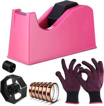 9Pcs Heat Sublimation Tape Dispenser Set with Gloves and Heat Tapes - TTpen
