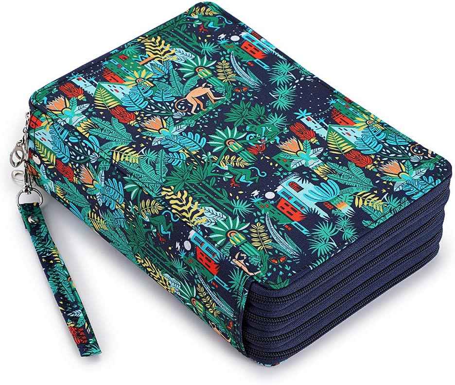 200 Slots Colored Pencil Case Large Capacity Pencil Organizer - TTpen
