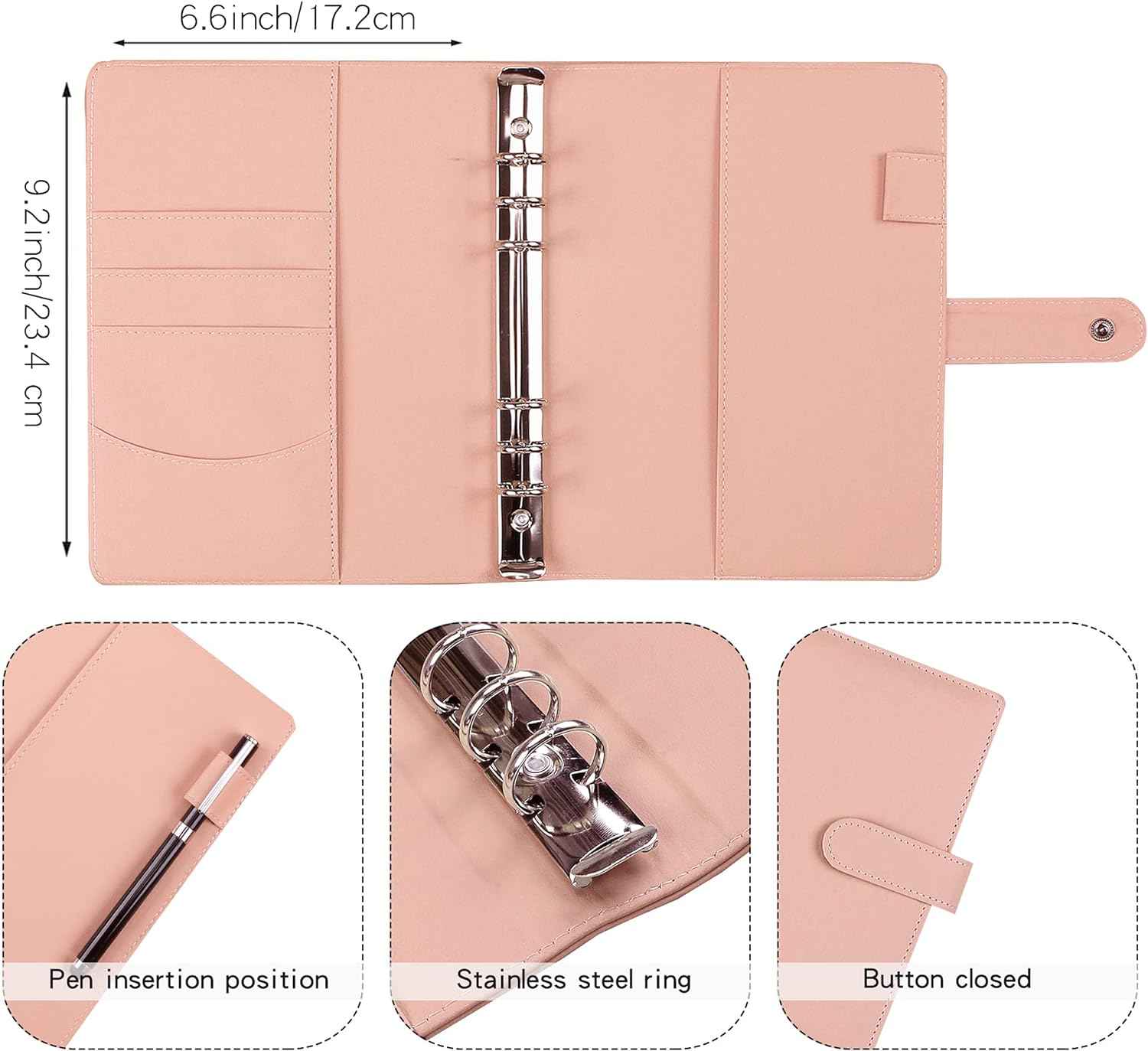 A5 Binder Notebook Financial Management with 12PCS Budget Envelopes - TTpen