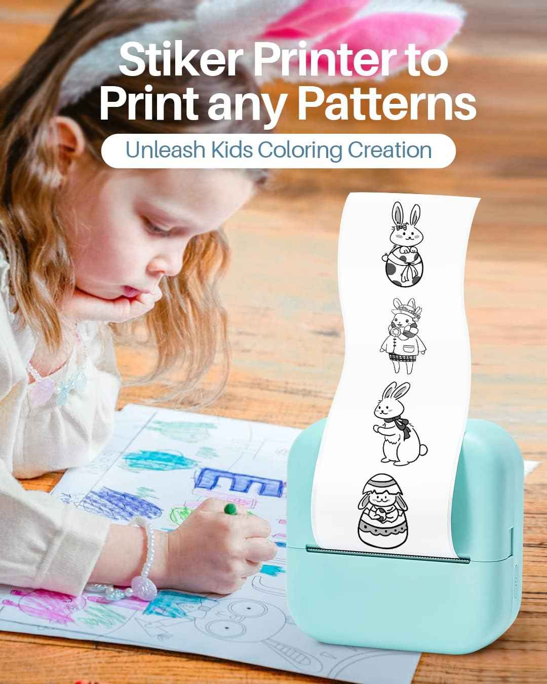 Phomemo M02X Mini Sticker Printer for Study,DIY Scrapbook,Photo - TTpen