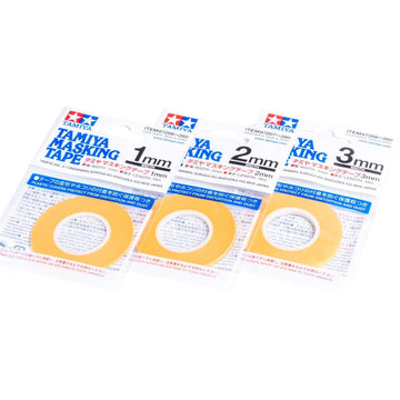 Tamiya Masking Tape Set 1mm (87206)/2mm (87207)/3mm (87208)
