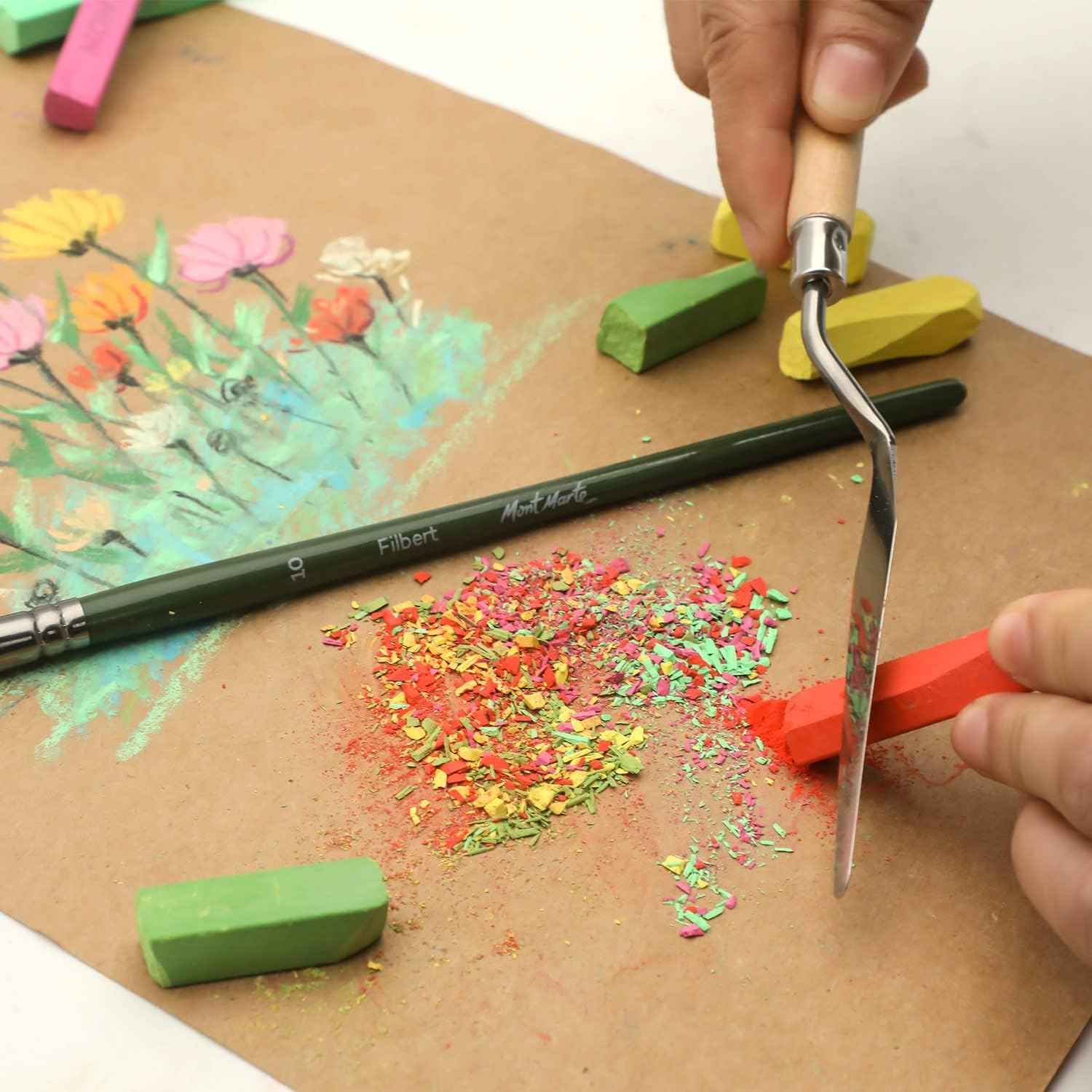 Mont Marte Soft Pastels in Tin Box Signature 24 Colours - TTpen