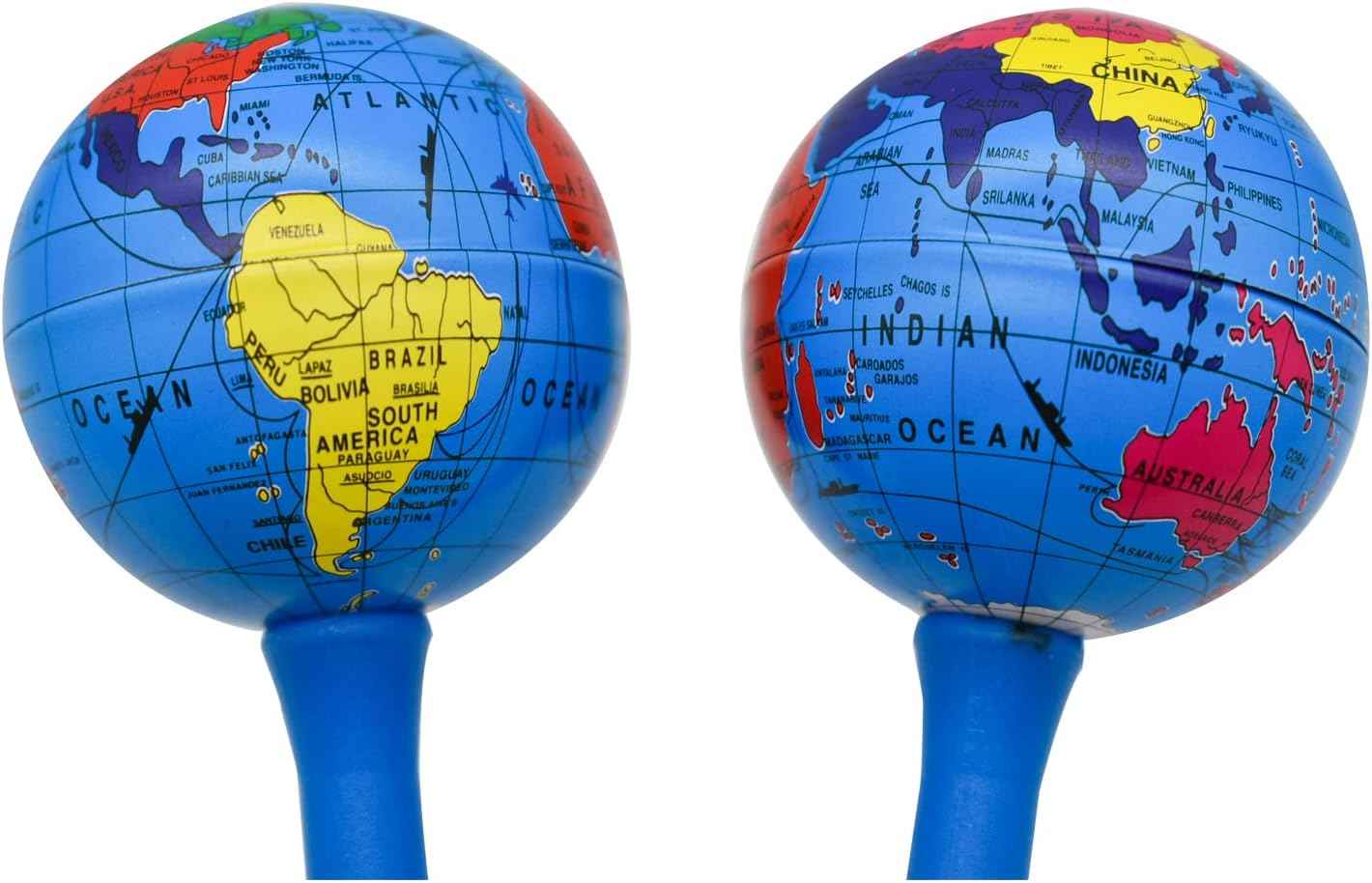 4PCS World Globe Earth Tellurion Ballpoint Pens 1.0MM Black Ink - TTpen