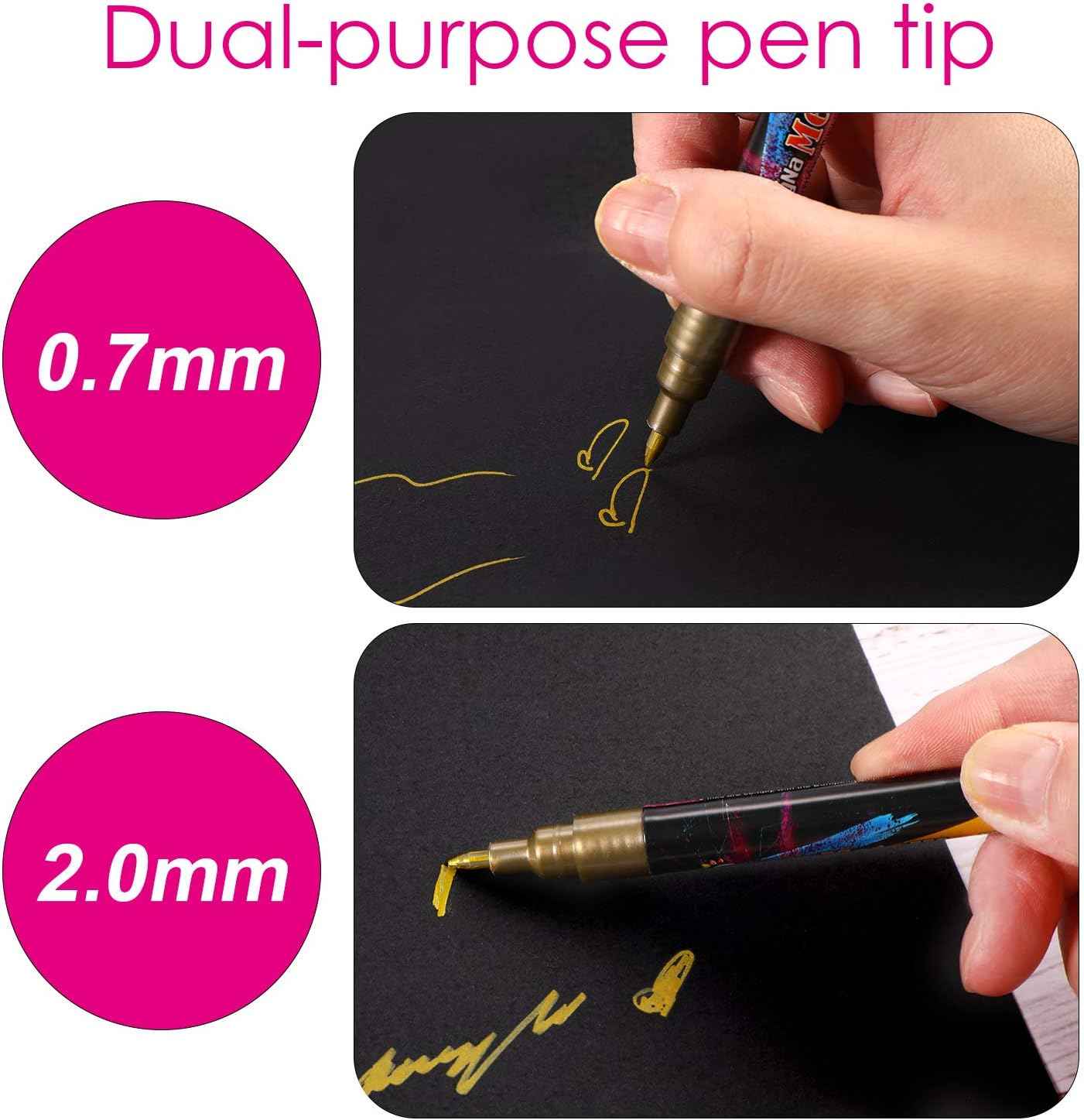 Guangna Shinning Metallic Marker Pens 24 Colors - TTpen