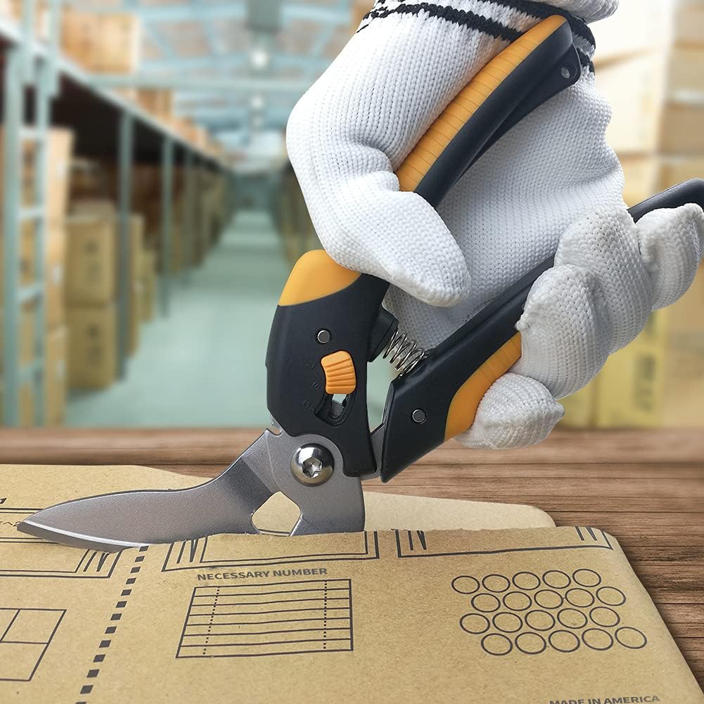 Stedi 9-Inch Scissor Heavy Duty Cardboard and Carpet Shears - TTpen