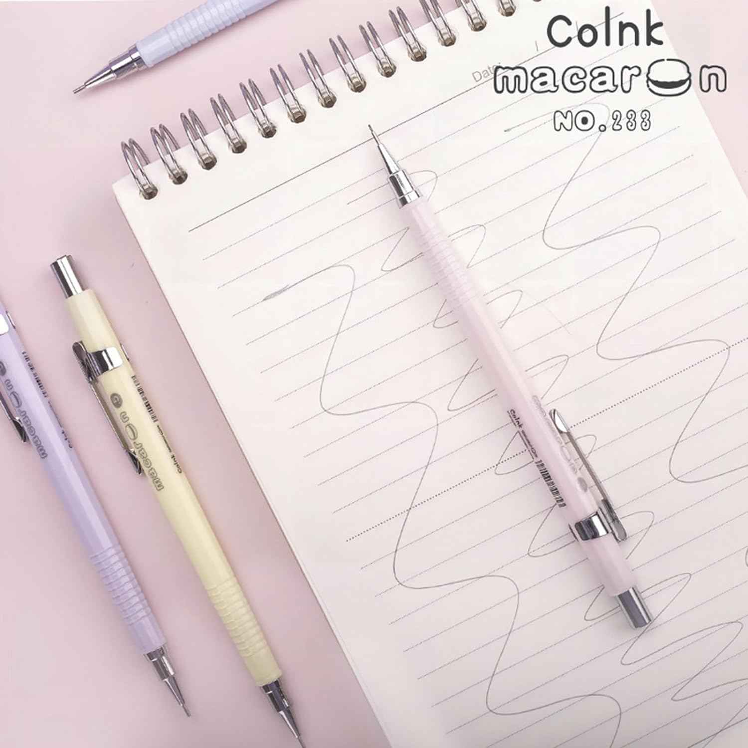 COLNK 6pcs Pastel Art Mechanical Pencil Set 0.5mm - TTpen