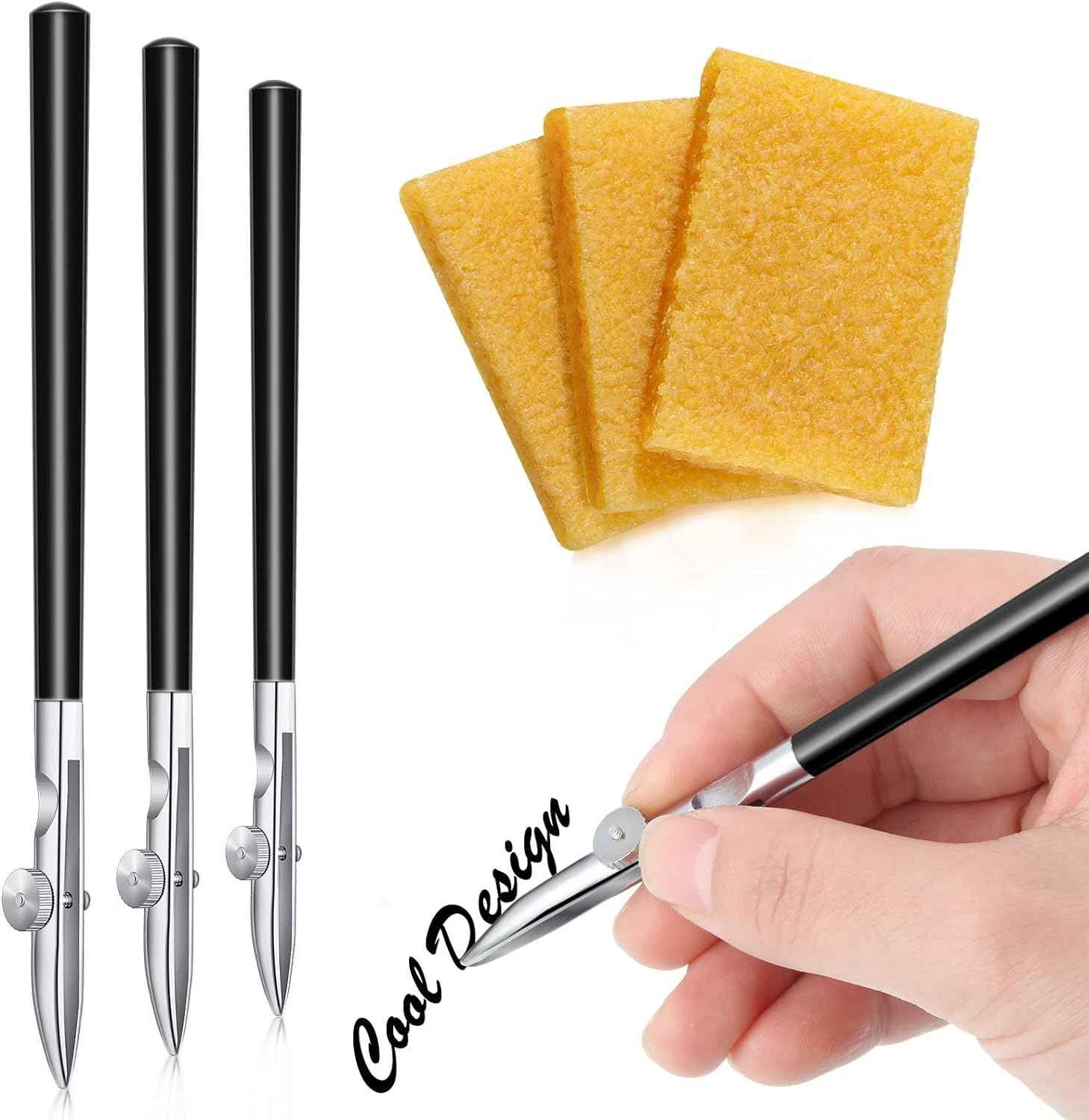 6Pcs Art Ruling Pen Set 3 Sizes Masking Fluid Pen - TTpen