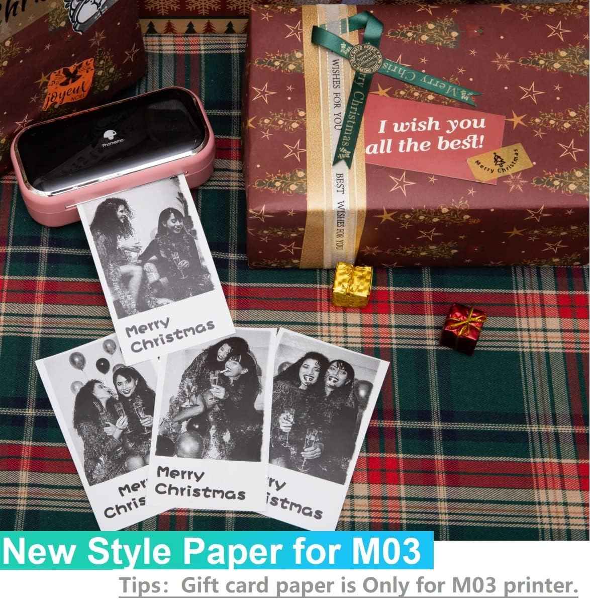 Phomemo M03 Portable Bluetooth Printer for 2-3 Inch Width Thermal Paper - TTpen