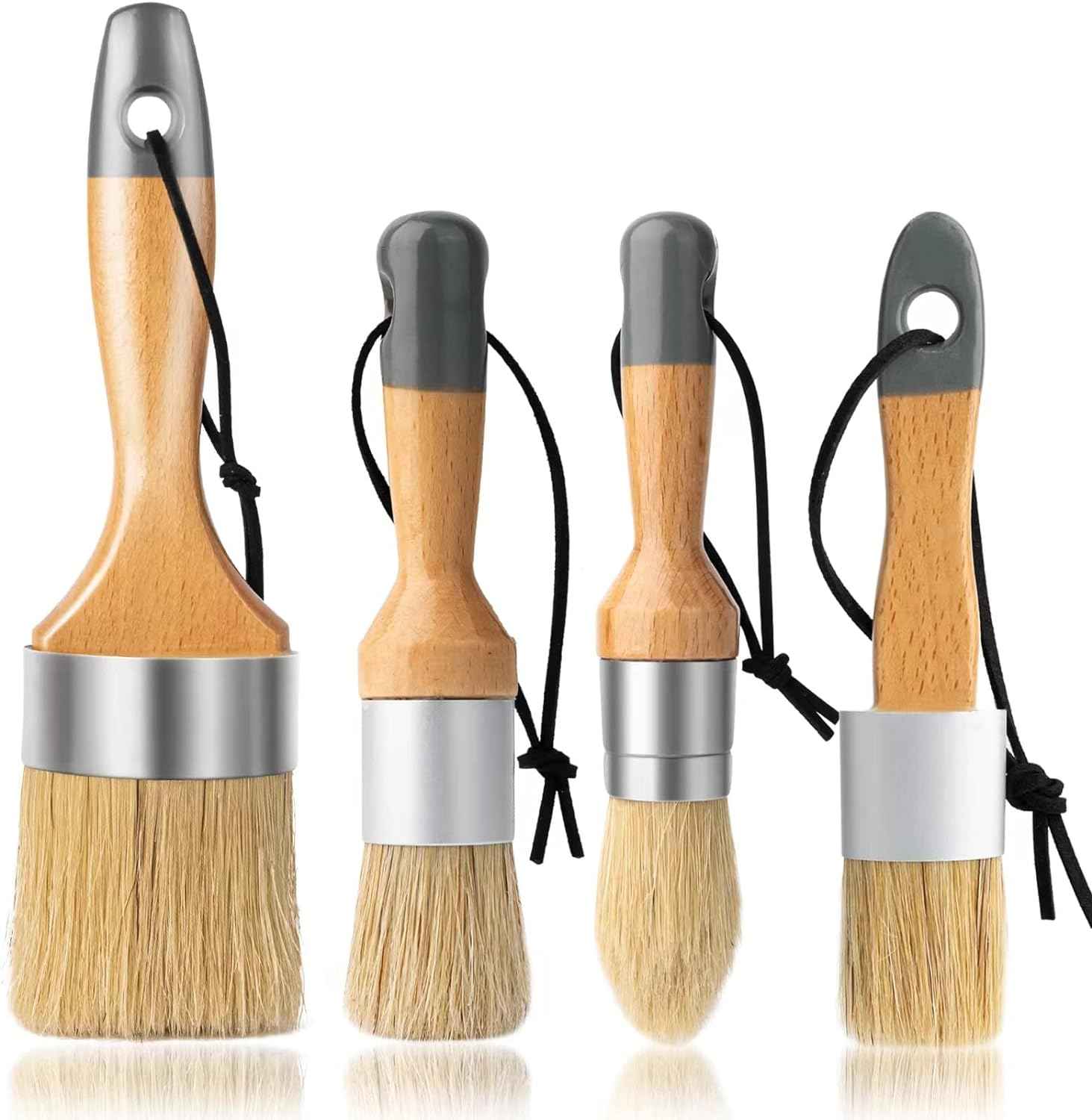 4pcs Chalk and Wax Paint Brush Furniture Set - TTpen