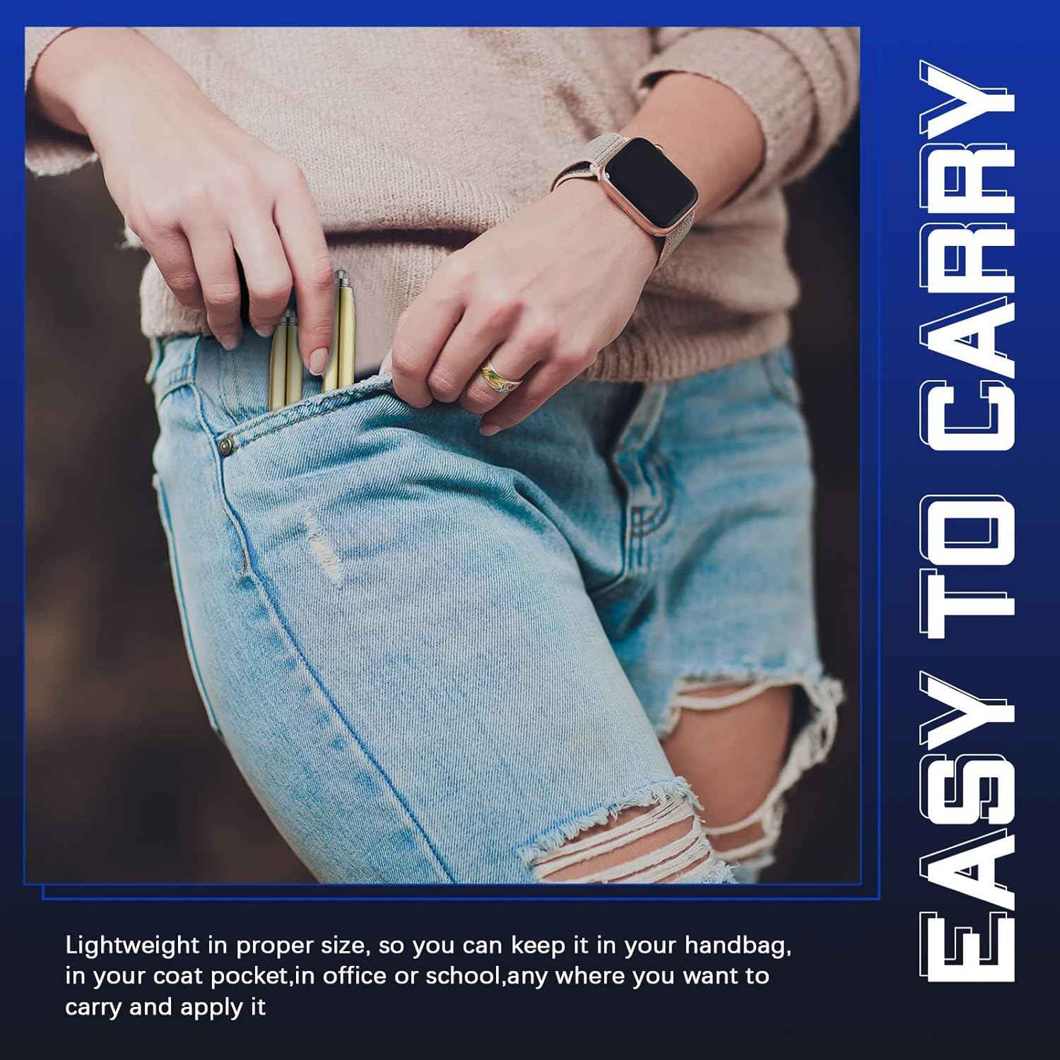 2Pcs Fidget Spinning Pen with LED Light Stress Reducer Ballpoint Pen - TTpen