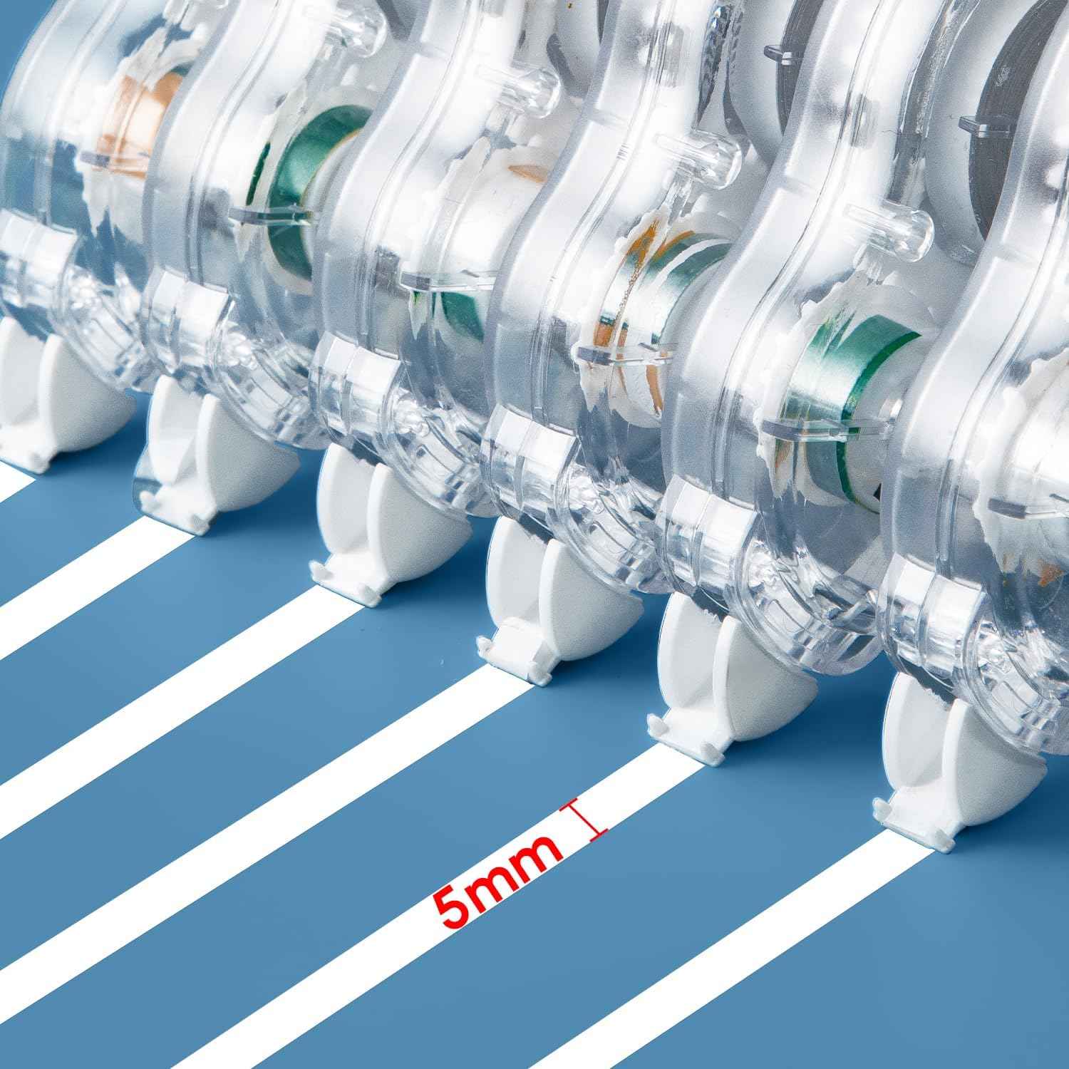 M&G 39FT Long Correction Tape Set,72M/234FT White 6 Pack - TTpen