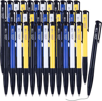 M&G 36Pcs Retractable Ballpoint Pens with Black ink 0.7mm - TTpen