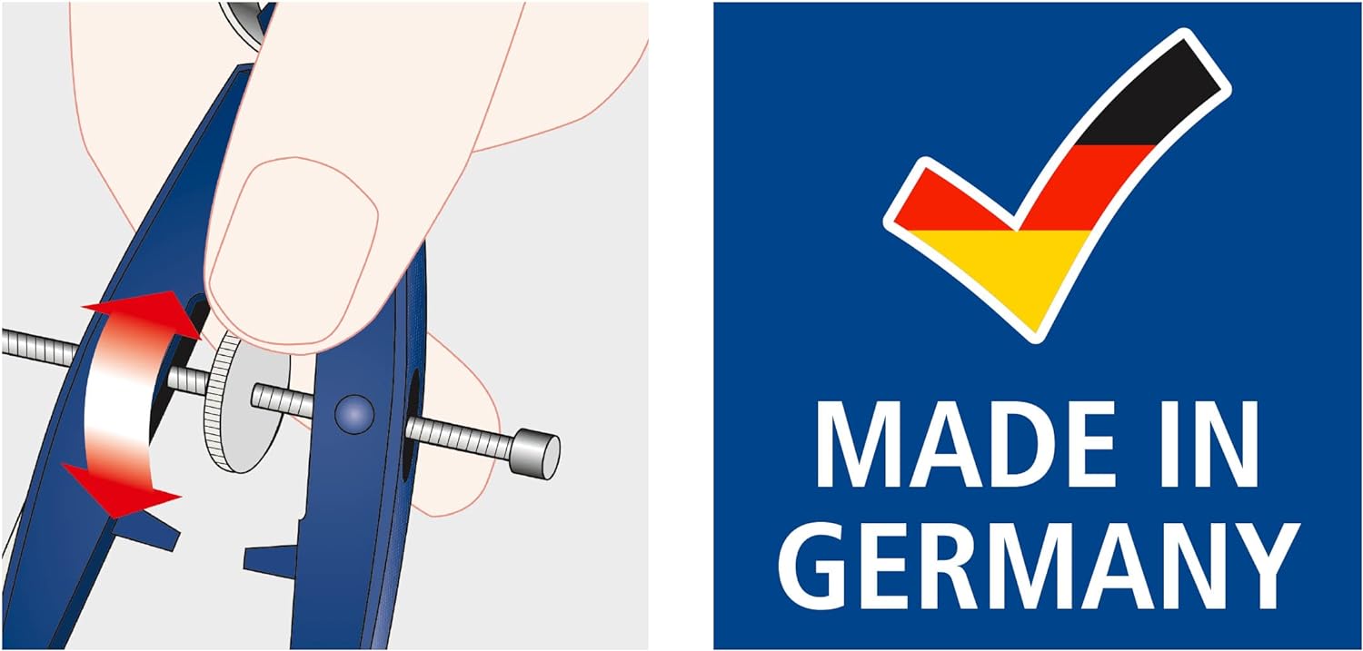 STAEDTLER Geometry Compass, 556, Metal