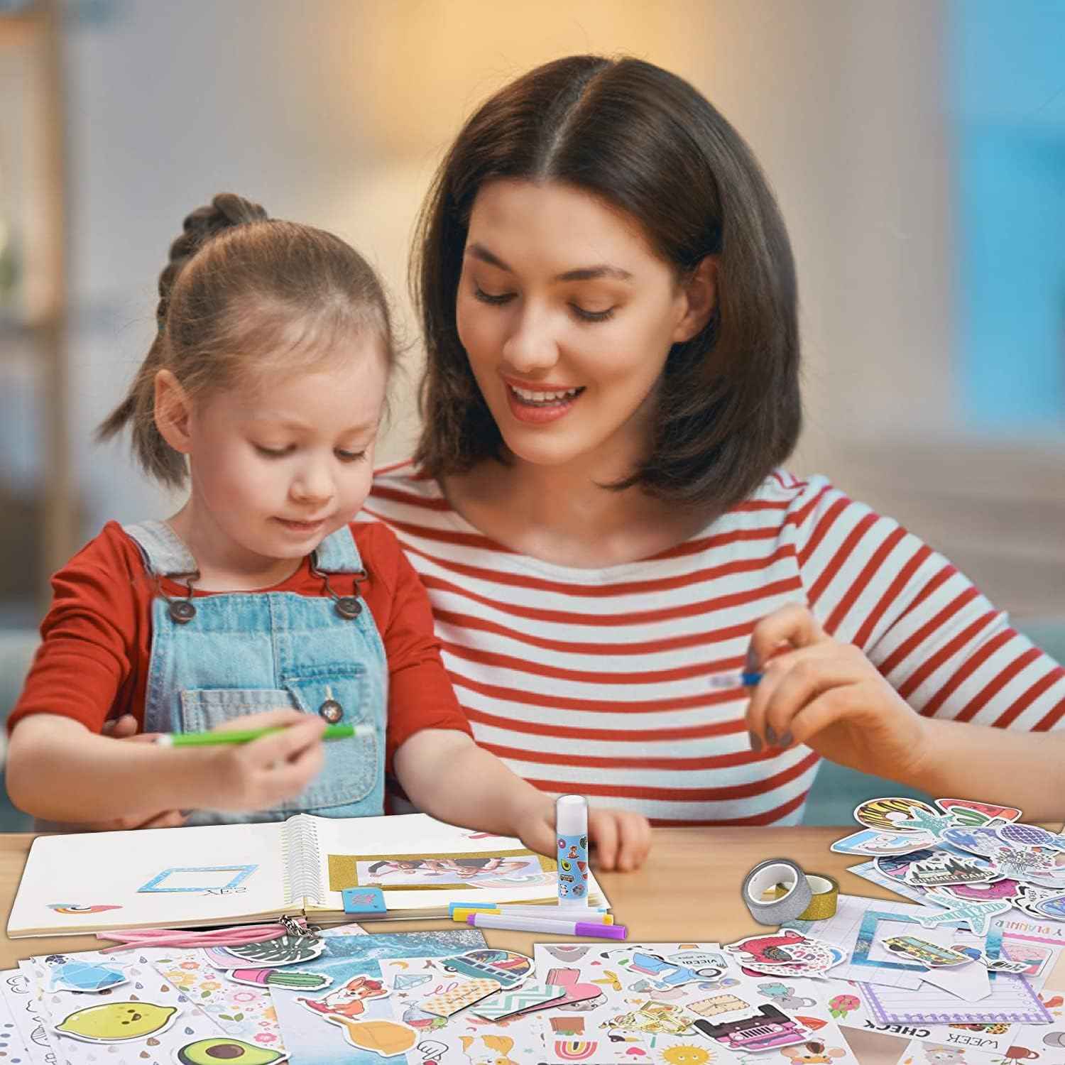DIY Journal Set for Girls Ages 8-13 and Up - Blue Wave - TTpen