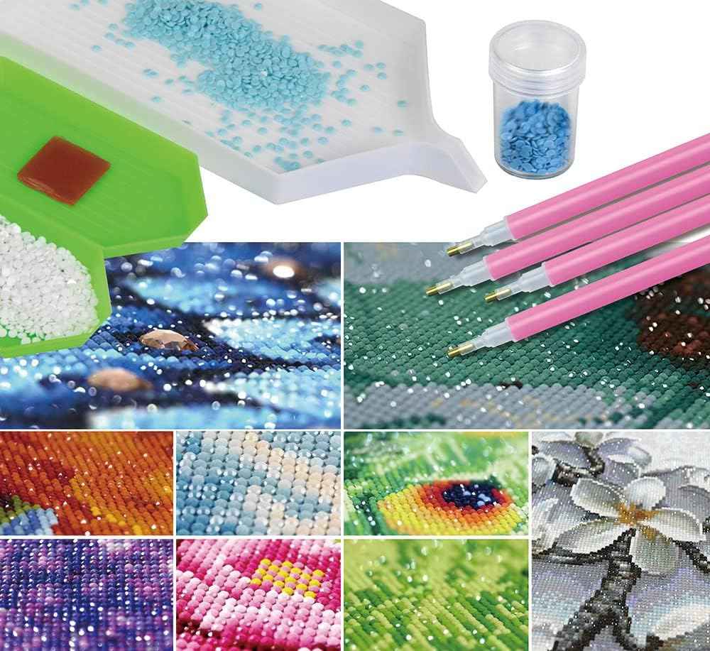 60 Slots Diamond Painting Storage Container,Accessory Kit with Tools - TTpen