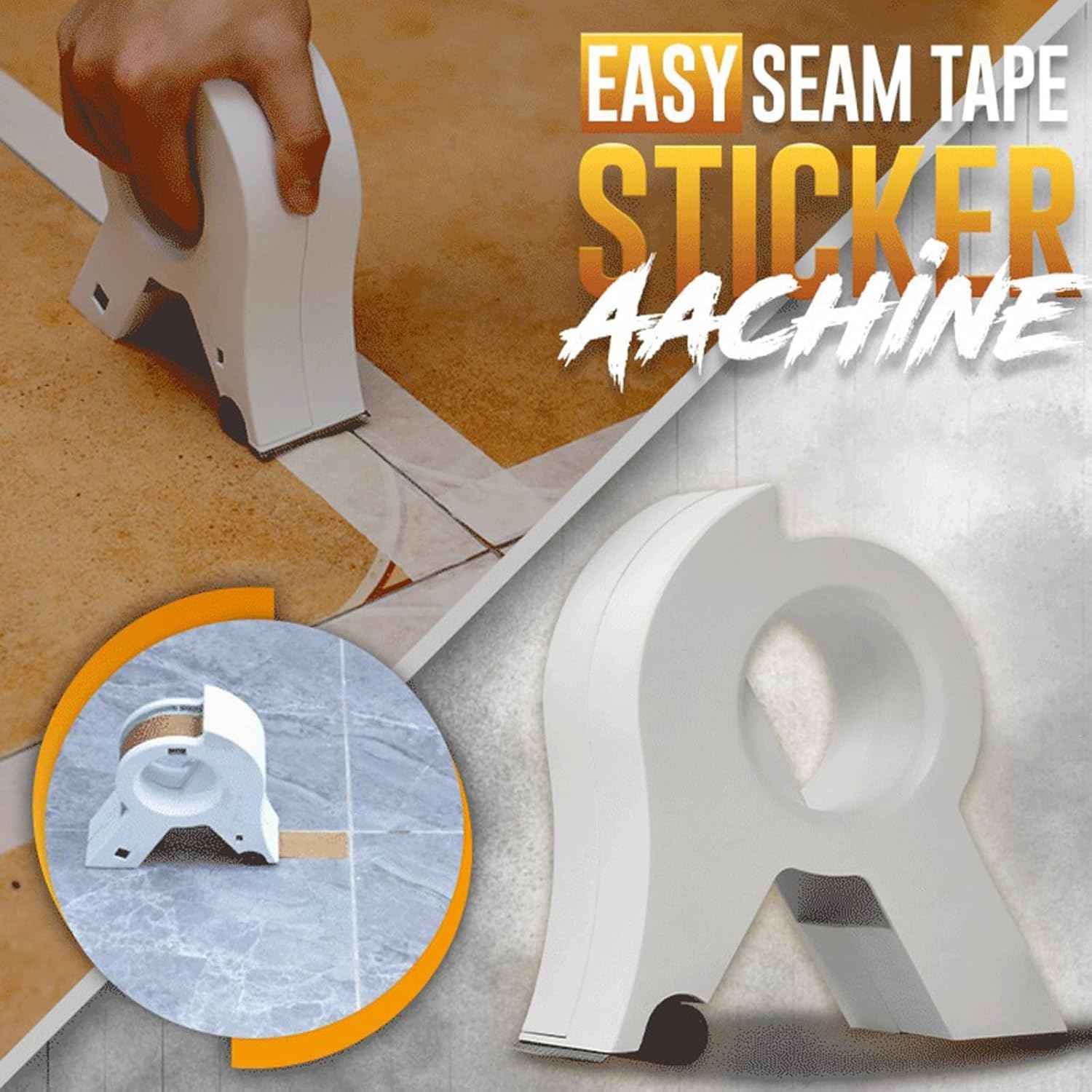 Easy Seam Tape Sticker Machine White Tape Applicator