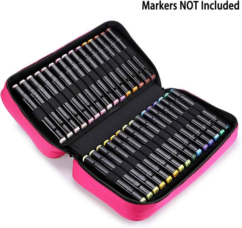 60 Slots Art Marker Pen Carrying Case Lipstick Organizer - TTpen