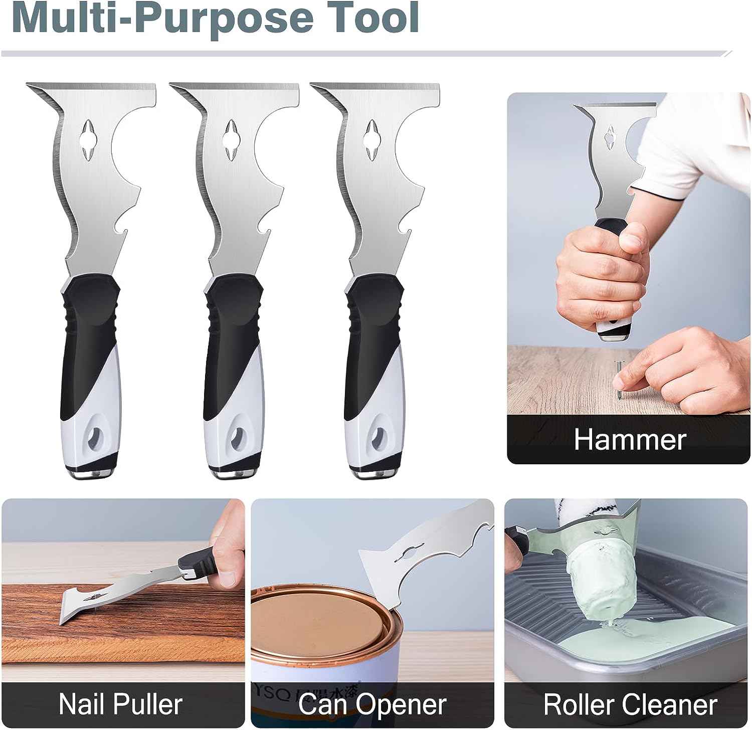 10in1 Putty Taping Knife Multi-Use Painters Scraper Tool - TTpen