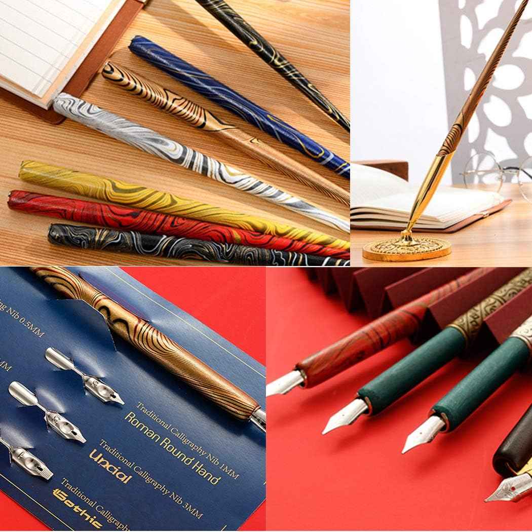 Manga Calligraphy Drawing Pen Dip Pen with 12 Nibs - TTpen