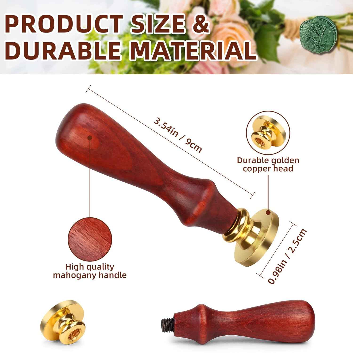 7 Piece Wax Seal Stamp Set - TTpen