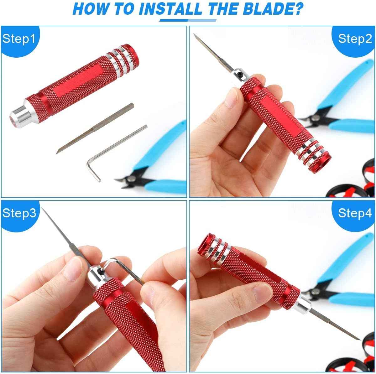 Model Scriber Gundam Resin Carved Scribe Line Hobby Cutting Tool Chisel - TTpen