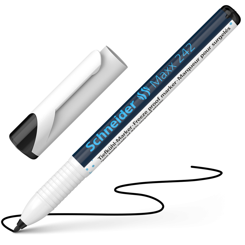 Schneider Maxx 242 Freezer Marker 1.0mm Frost Resistant to -25 Degrees