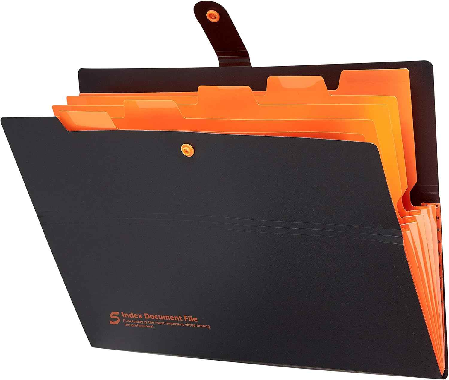4 Pack Expanding File Folders with 6 Pockets,A4 Letter Size - TTpen