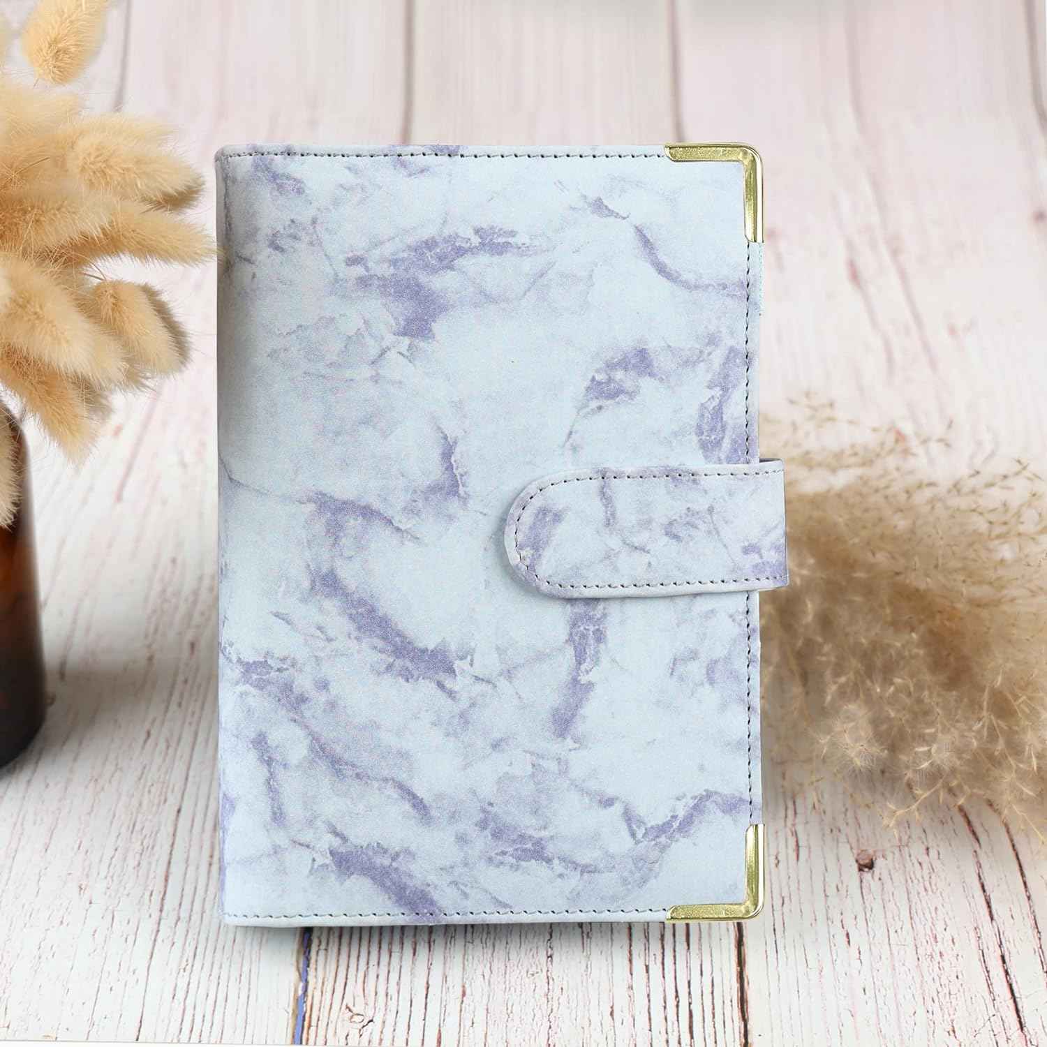 A6 Budget Binder with 12pcs Zipper Cash Envelopes Money Organizer - TTpen
