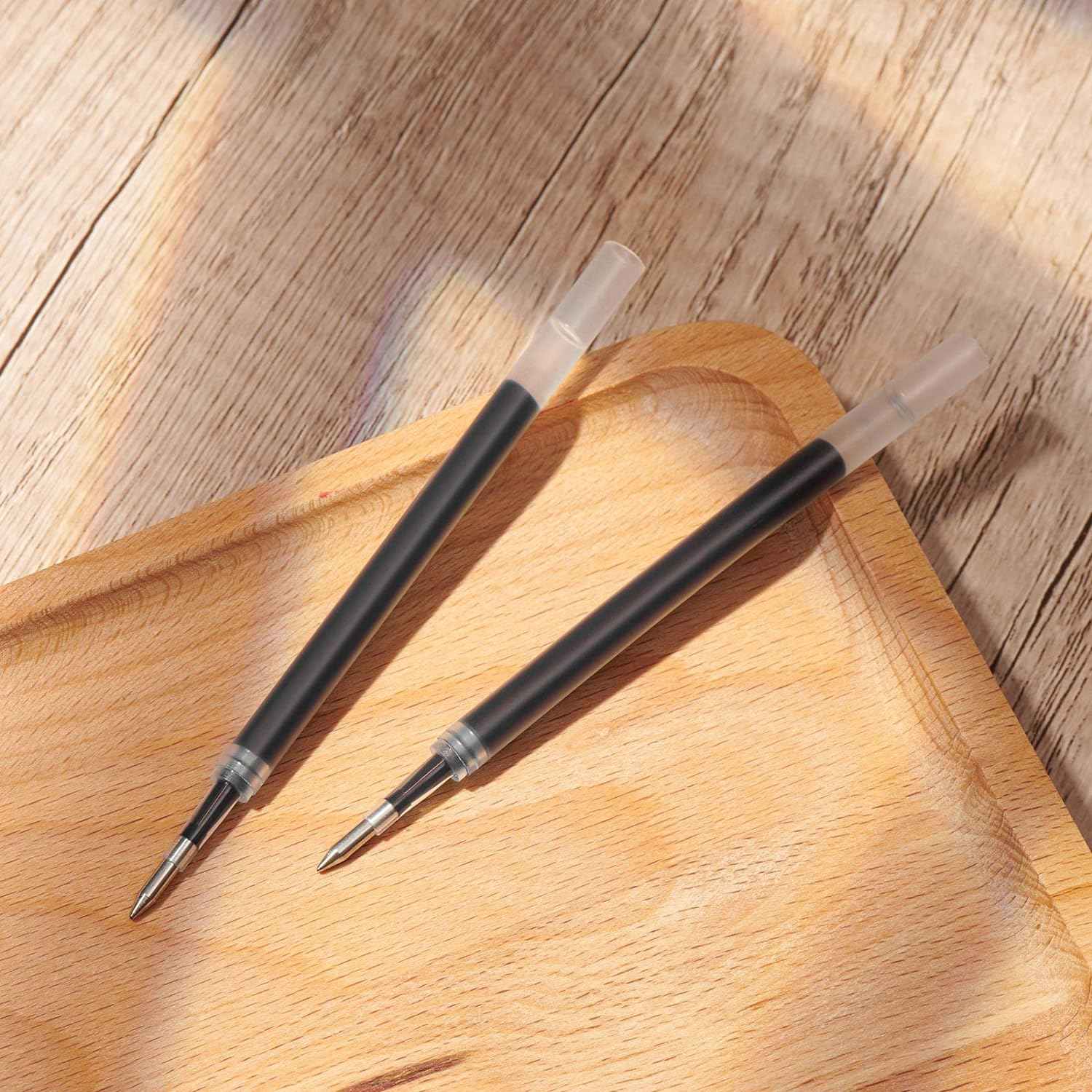 Kaco FIRST Gel Ink Pens,Cute Heart with Extra 4 Black Refills (2 White) - TTpen