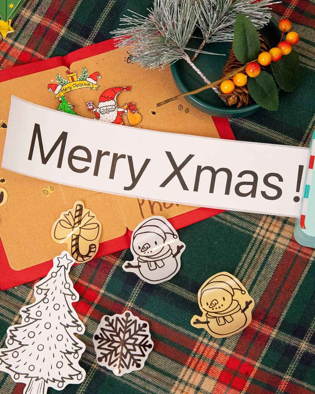 Phomemo White Adhesive Thermal Sticker Paper 50mm for T02 M02 M04S Printer - TTpen