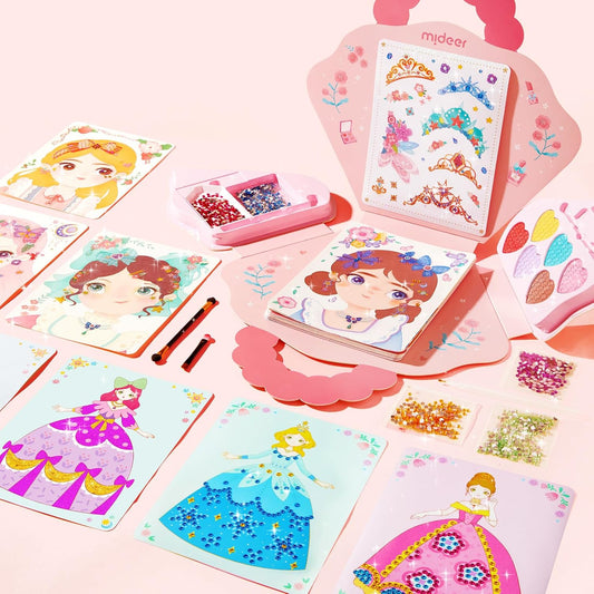MiDeer 3-in-1 Dress Up Game Set for Girl Gift