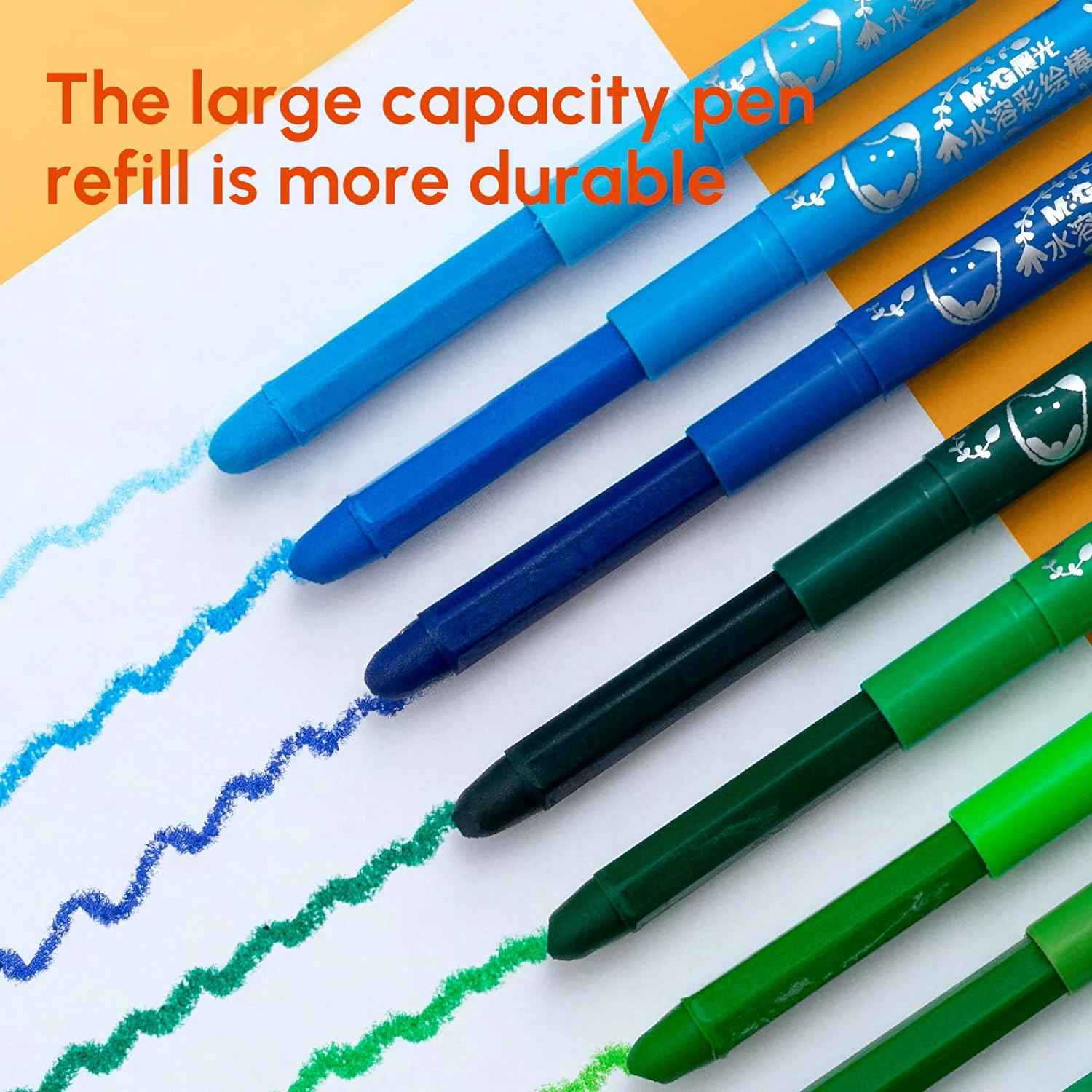 24/36/48 Pcs Paint Sticks Set for Kids Washable - TTpen