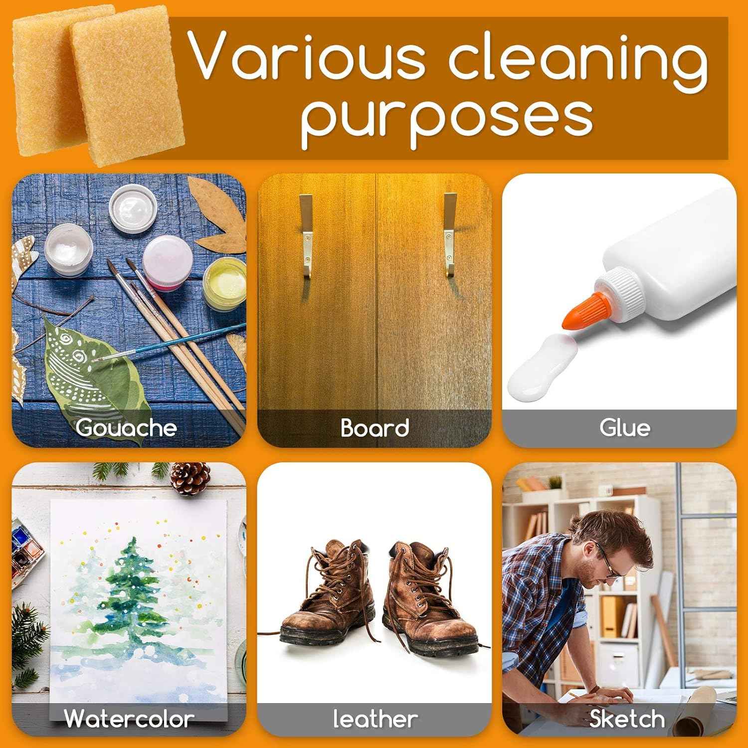 12Pcs Glue Residue Pick Up Eraser Rubber for Removing Adhesive - TTpen