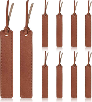 Handmade Genuine Leather Bookmarks 10 Pack - TTpen