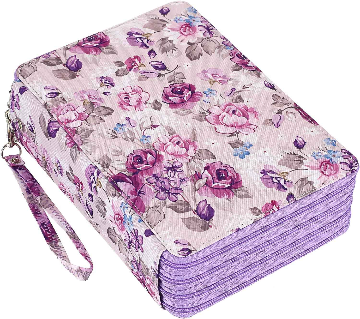 200 Slots Colored Pencil Case Large Capacity Pencil Organizer - TTpen