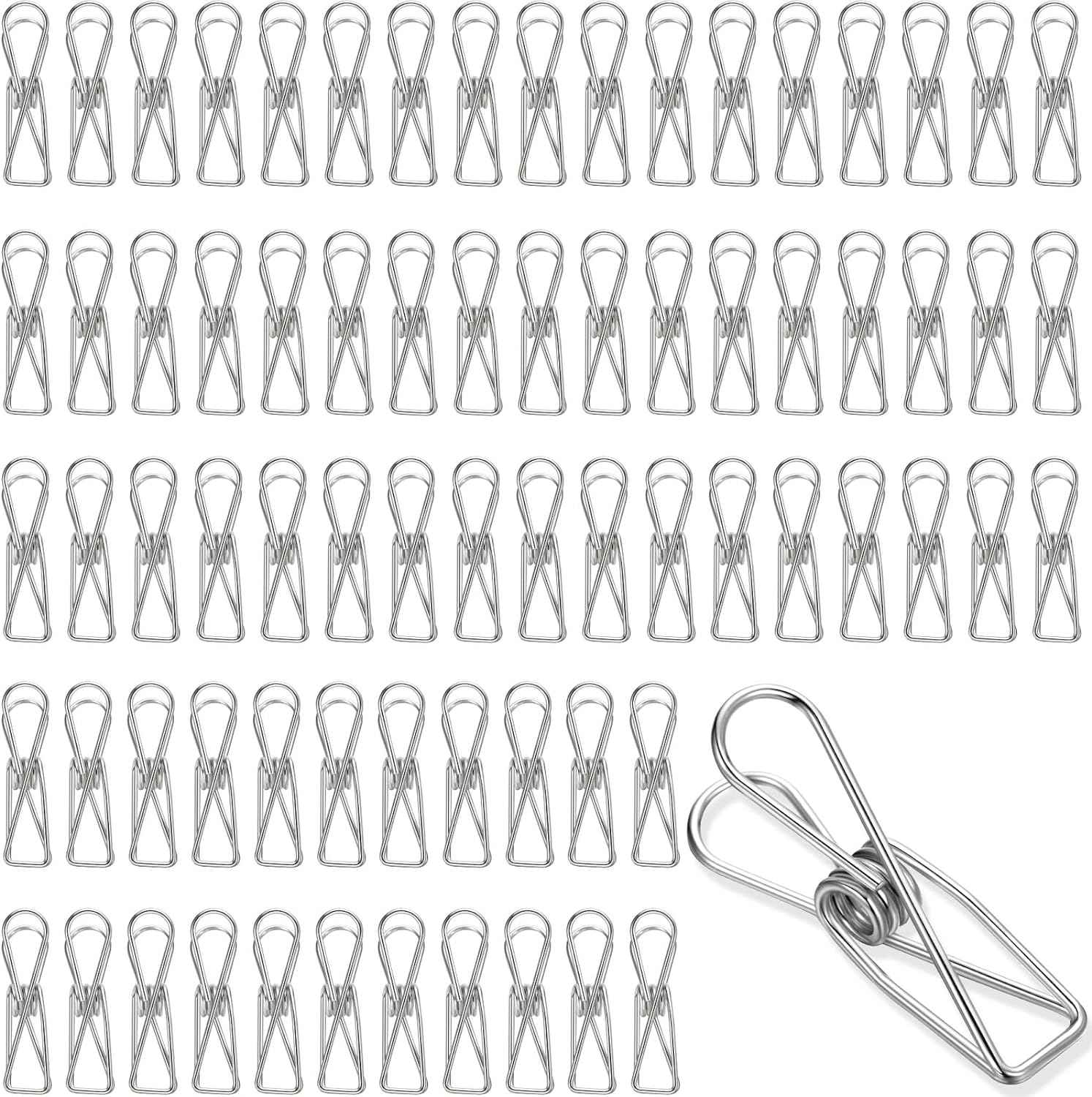 100Pcs Paper Clips Metal Wire Hollow Out Clips - TTpen
