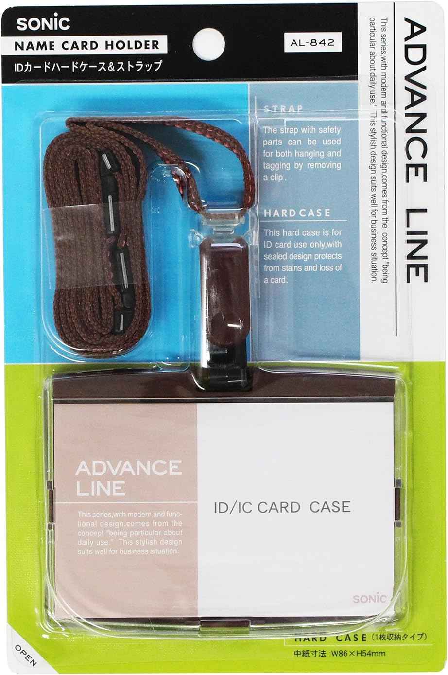 Sonic Name Card Holder Hanging Name Tag ID Badge Case AL-842