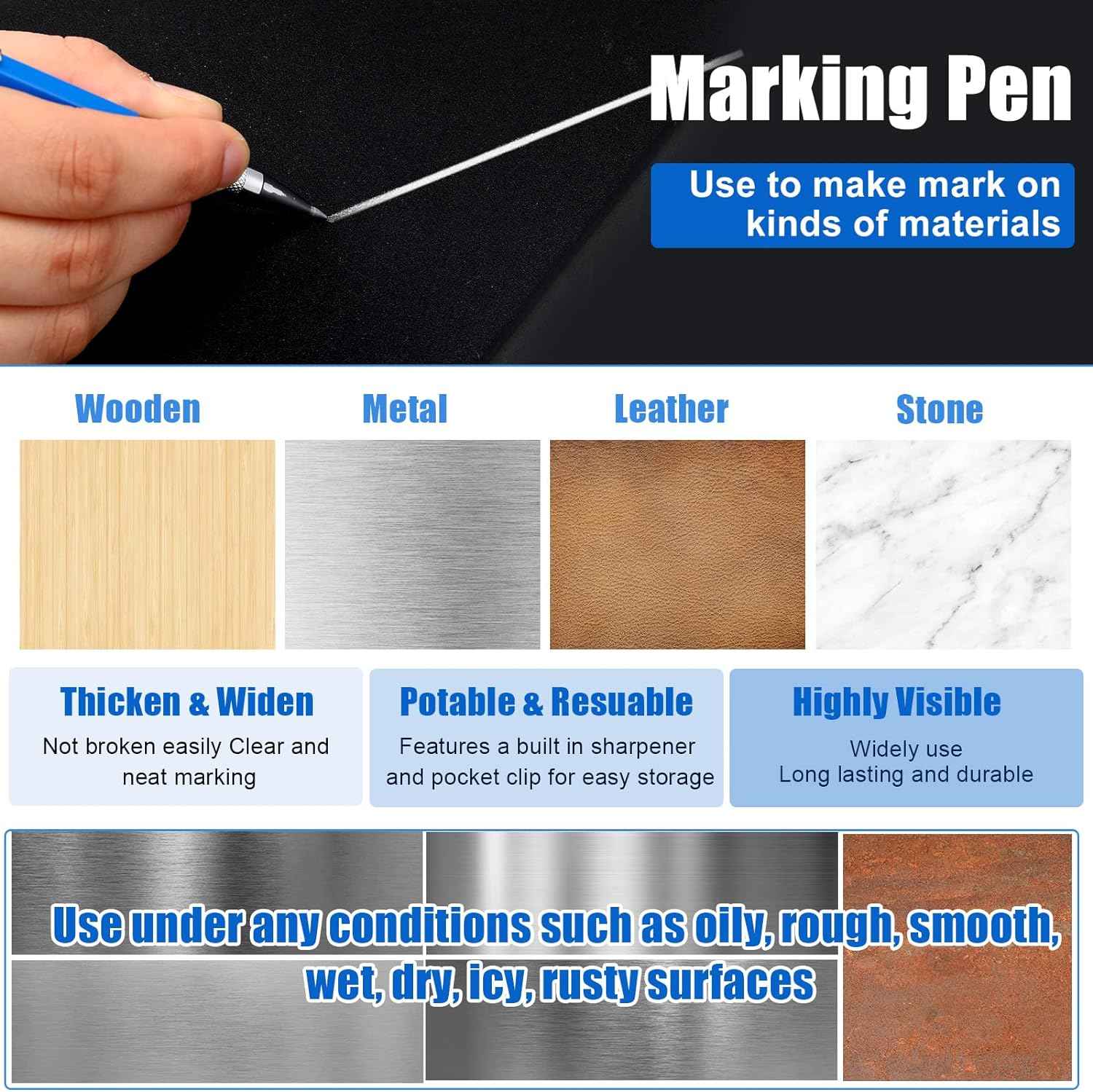 2Pcs Welders Mechanical Pencils with 48PCS Round Refills - TTpen