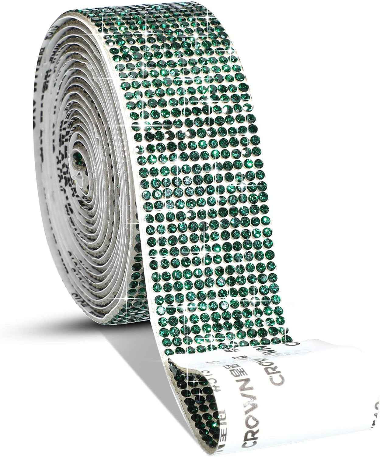 Self Adhesive Rhinestone Strips Crystal Ribbon Sticker Wrap for DIY Car Phone - TTpen