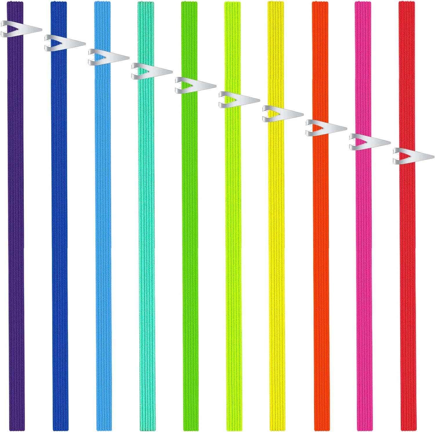 20Pcs Elastic Bookmarks Stainless Steel Book Darts for Book Lovers - TTpen