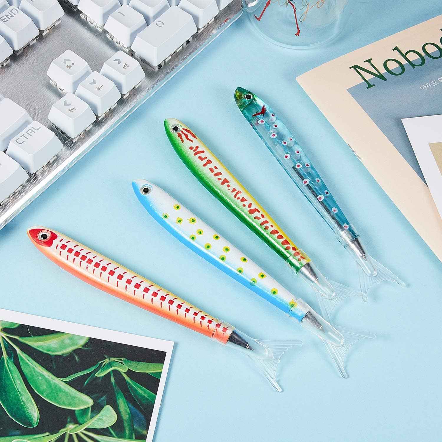 12pcs Cute Fish Ballpoint Pens for Fish Pen Decoration Party - TTpen