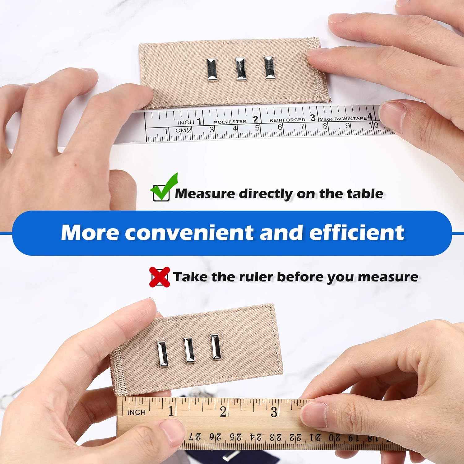 24 Inch Tape Measure for Work Woodworking,Saw,Drafting Table 5 Pack - TTpen