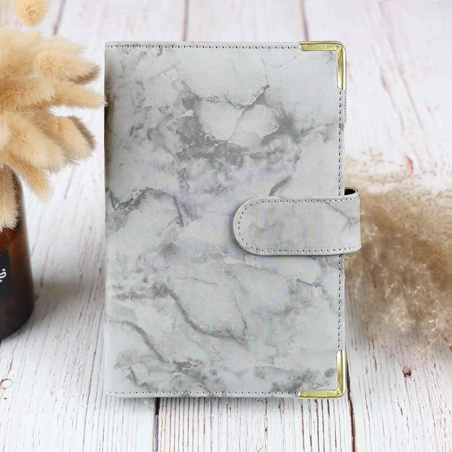 A6 Budget Binder with 12pcs Zipper Cash Envelopes Money Organizer - TTpen