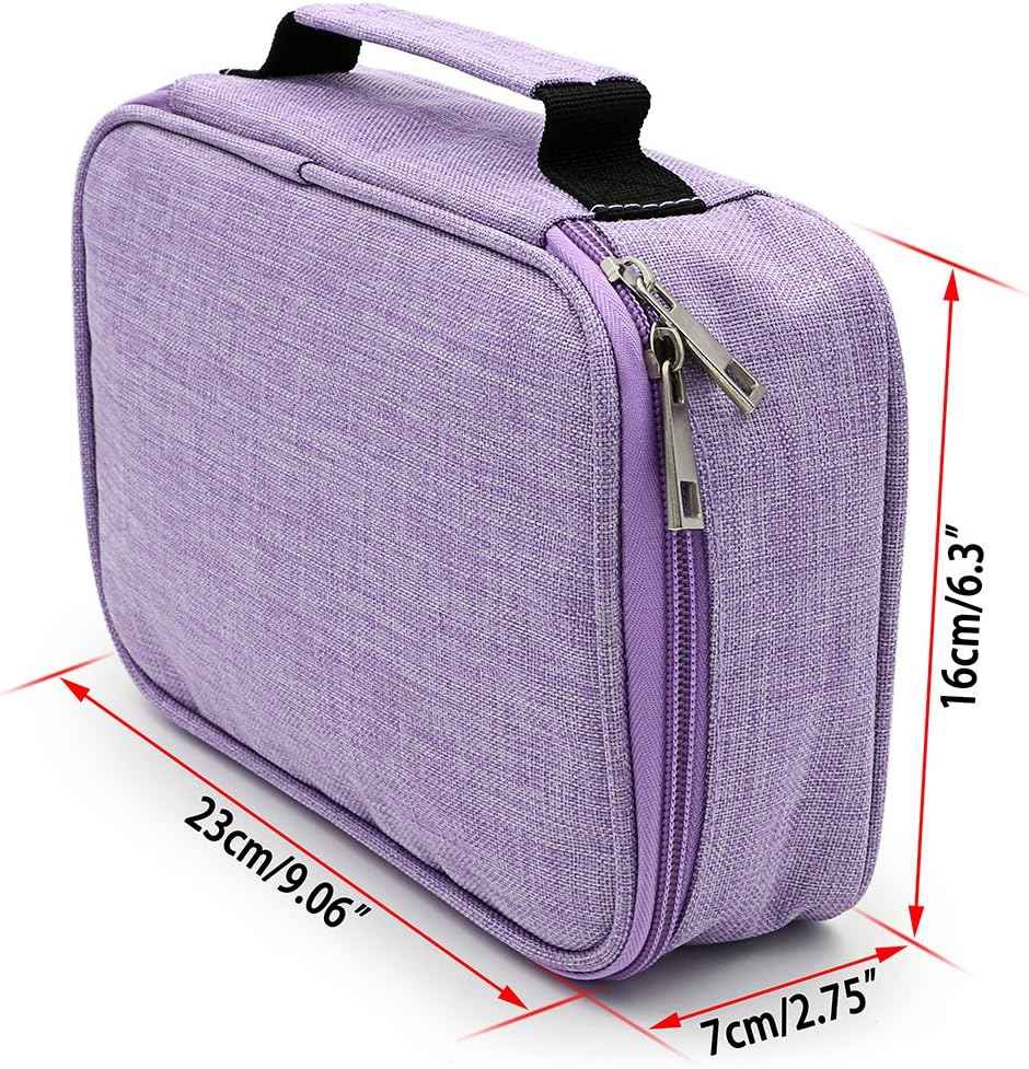 72 Slots High Capacity Zipper Pens Pencil Case - TTpen