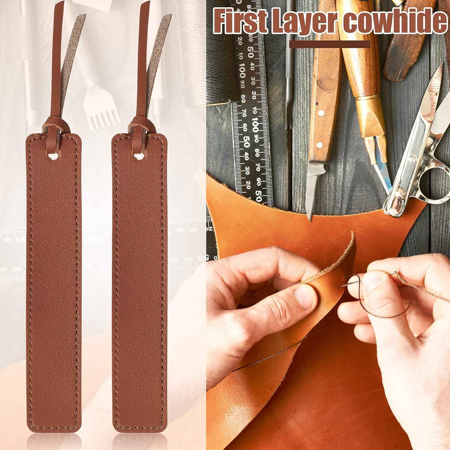 Handmade Genuine Leather Bookmarks 10 Pack - TTpen